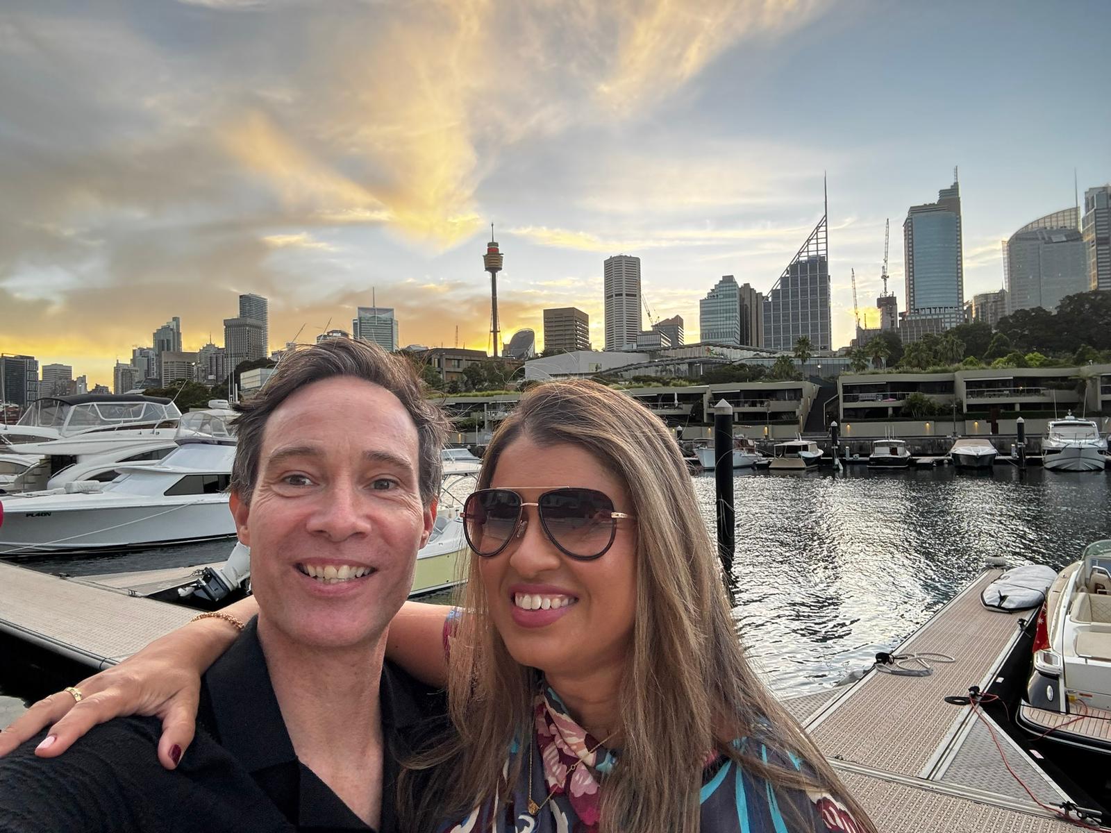 Sydney skyline at dusk — the city where CX delivery happens